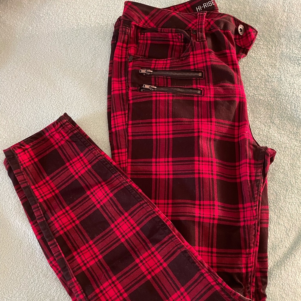 Hot Topic Denim Hi-Rise Super Skinny jeans size 9 Women’s